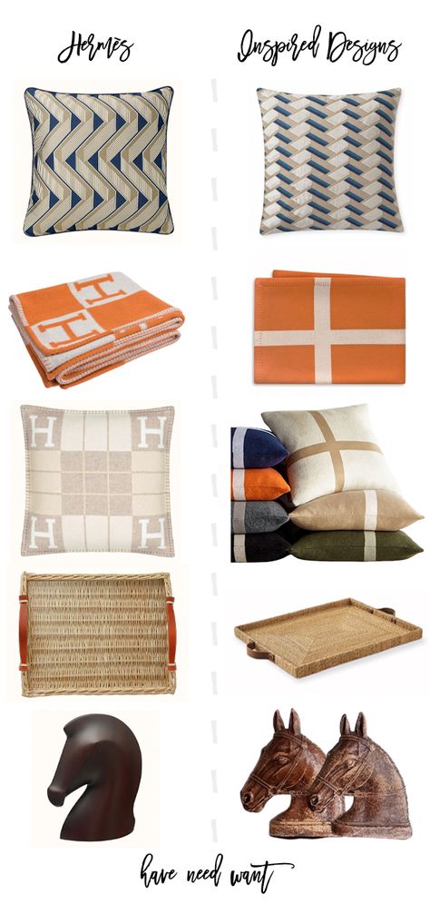 Hermes Inspired Decor, Hermes Inspired Bedroom, Hermes Home Accessories, Hermes Home Decor Interior Design, Hermes Bedroom Decor, Home Textile Trends 2023, Hermes Home Decor, Hermes Interior Design, Hermes Moodboard