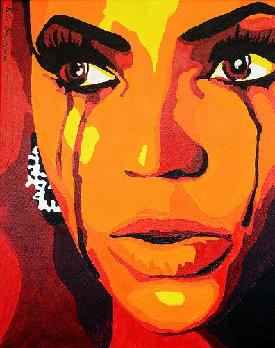 Beyonce Oil Painting Analogous Color Scheme, Warm Color Schemes, Art Couple, Oil Painting Portrait, Vector Portrait, Colorful Portrait, You Love Me, Wow Art, Art Video