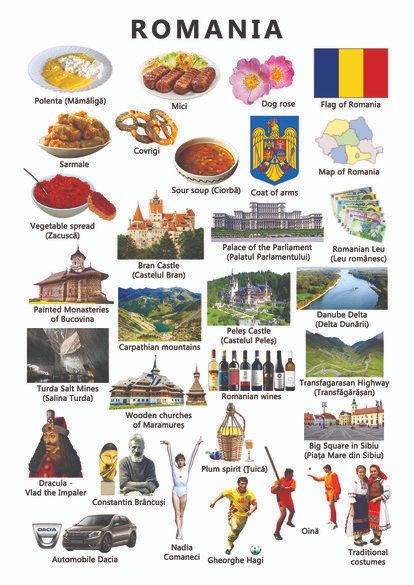 Palace Of The Parliament, Romania Flag, Peles Castle, Romania Travel, Country Facts, Travel Infographic, World Geography, We Are The World, Different Countries