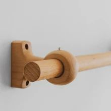 Beech Solid Wood Curtain Rods Roman Poles Single Double Rod Japanese Wooden Track Brackets Holder Rings Accessories Customized - Window-dressing Hardware - AliExpress Downtown Apartment Decor, Curtain Rod Wood, Wood Curtain Rod, Double Curtain Rod Brackets, Wooden Curtain Rods, Wood Curtain Rods, Wooden Curtain, Japanese Curtains, Rod Bracket