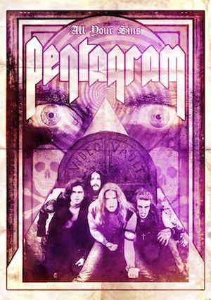 Peaceville Pentagram Band, Music Documentaries, Genre Labels, Band Poster, Dvd Case, Original Music, Vaulting, Debut Album, History Books