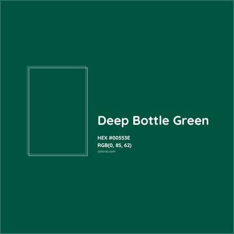 About Deep Bottle Green - Color meaning, codes, similar colors and paints Bottle Green Color Palette, Hair Salon Suite Ideas, Green Hair Salon, Green Color Meaning, Bottle Green Colour, Analogous Color Scheme, Rgb Color Codes, Suite Ideas, Rgb Color Wheel