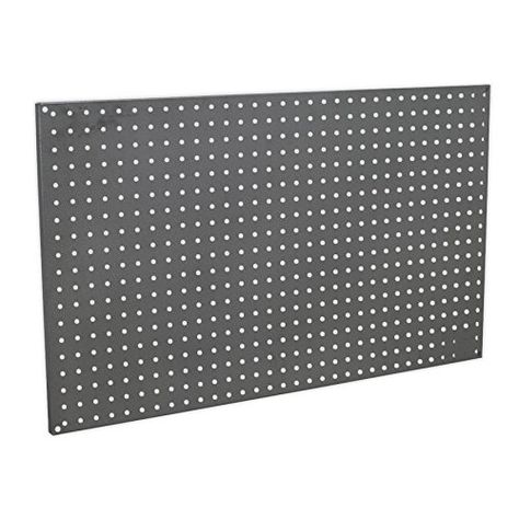 Sealey APSPB Steel Pegboard Pack of 2: Amazon.co.uk: DIY & Tools Graphite Powder, Hanging Tools, Perforated Panel, Steel Pegboard, Garage Tool Storage, Garage Storage Systems, Tool Box Storage, Tool Rack, Shop Fittings