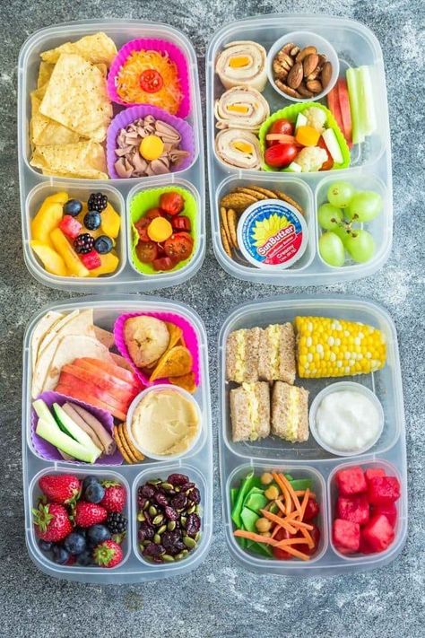 Menu Sarapan Sehat, Easy School Lunches, Clean Eating Lunch, Pasti Sani, Healthy School Lunches, Easy Healthy Lunches, Makanan Diet, Yummy Lunches, Picky Eater Recipes