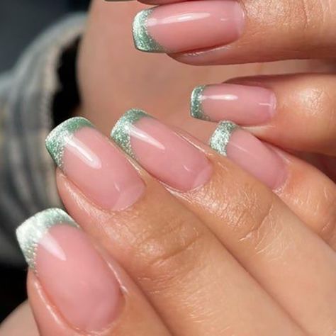 30 Stunning Cat Eye Nails To Try in (2023) - The Trend Spotter Cat Eye French Tip Nails, Cat Eye French Tip, Black Cherry Nails, Neutral Nail Polish Colors, French Tip Gel Nails, Chic Manicure, April Nails, French Tip Nail Designs, Finger Nail Art