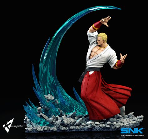 Geese Howard, Snk King Of Fighters, Tekken 7, Classic Video, Classic Video Games, Figure Poses, King Of Fighters, Video Game Art, Classic Games