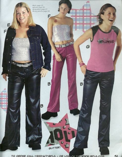 gfla 9 Girlfriends La Catalog, Delias 90s Catalog, 90s Teen Fashion, 90s Early 2000s Fashion, 1990s Style, Fashion 2000s, 00s Fashion, Early 2000s Fashion, Leder Outfits