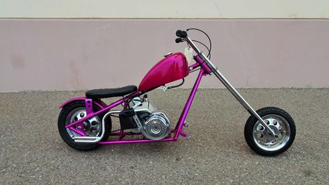 2002 Custom Mini Bike Chopper | T102 | Las Vegas Motorcycle 2018 Bobber Motorcycle Diy, Mini Chopper Motorcycle, Choppers For Sale, Custom Mini Bike, Bike Chopper, Mini Motorbike, Diy Motorcycle, Custom Trikes, Mini Chopper