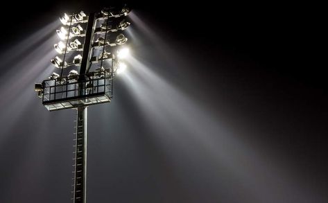 Sports world sees the (LED) light ... Stadium Lights, Stadium Lighting, Damn Yankees, Cinematic Lighting, Old Lights, Light Pole, Twelfth Night, Climate Crisis, Led Light Fixtures