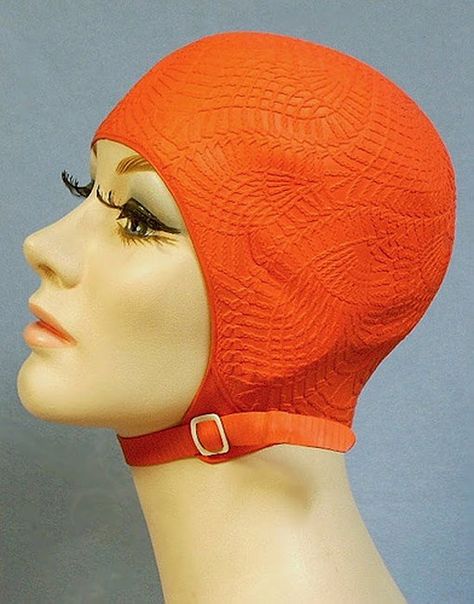 Who remembers these? they were horrible and ugly!!!!!!! what were we thinking!!!! Signature Style Clothing, Aussie Hair Products, Swimsuits 2017, Bathing Cap, Swimming Cap, Monogram Hats, Swim Cap, Vintage Swim, Vintage Swimwear