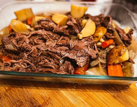 How To Cook Venison Neck Roast - Homegrown Hopes Neck Roast Venison Crockpot, Venison Neck Roast Crock Pot, Deer Neck Roast Recipes, Venison Neck Roast Recipe, Venison Neck Roast, Deer Roast, Deer Steak, How To Cook Venison, Venison Chili