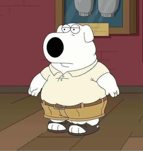 Fat Brian Funny Family Guy, Brian Family Guy, Family Guy Meme, I Griffin, Family Guy Stewie, Family Guy Funny, Family Guy Funny Moments, Scary Movie Characters, Peter Griffin