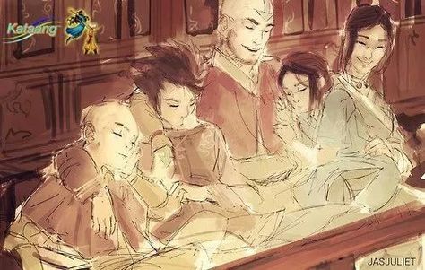 Ember Island Players, Ember Island, Family Fanart, Avatar Funny, Avatar Series, Korra Avatar, Avatar The Last Airbender Art, Team Avatar, Fire Nation