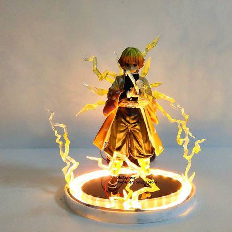 Demon Slayer Agatsuma Zenitsu PVC figuras de acción trueno y efecto Flash Anime Kimetsu no Yaiba figura modelo Juguetes|Figuras de juguete y acción| | - AliExpress Modelos 3d, Anime Figurines, Anime Merchandise, Figure Model, The Avengers, Kimetsu No Yaiba, Toy Figures, Action Figures Toys, Anime Figures