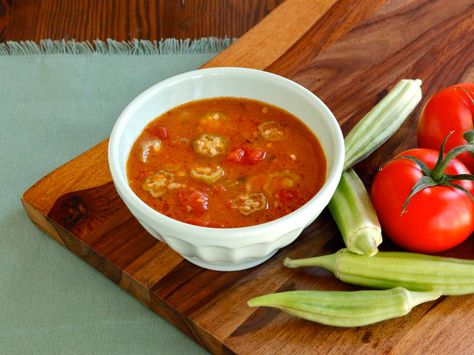 The Secret History of Okra - Okra Soup Recipe on The History Kitchen Southern Okra, Tomatoes Soup, Okra Soup Recipe, Okra Soup, Okra And Tomatoes, Disney Wonder, Food History, The Secret History, Okra