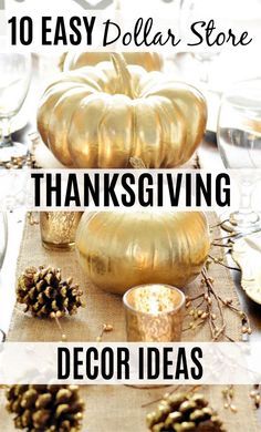 Thanksgiving Table Settings Dollar Store, Thanksgiving Table Settings Centerpieces, Thanksgiving Decorations Table Setting, Easy Diy Thanksgiving Decorations, Thanksgiving Dinner Table Decorations, Thanksgiving Decorations Outdoor, Thanksgiving Decor Ideas, Thanksgiving Crafts Diy, Thanksgiving Dinner Table