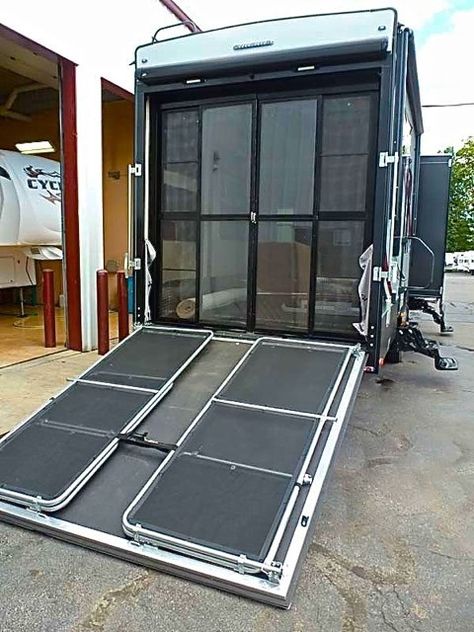 Conversion Trailer, Cargo Camper, Bil Camping, Cargo Trailer Camper Conversion, Toy Hauler Camper, Truck House, Rv Upgrades, Patio Kits, Cargo Trailer Conversion