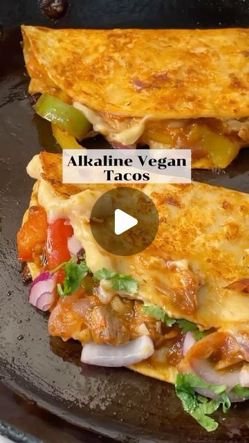 Healthy recipes on Instagram: "🔗 link in bio, go get your complete plant based cook book 😍🍍🍉🌽🥦🥑🍓 ➡️ follow @quick.healthy.meals.forfamily for daily delicious recipes 🌮🥗🍡 Alkaline Vegan Nachos   • Ingredients: 1 Onion 4 King Trumpet Oyster Mushrooms 3 Bell Peppers Sea Salt 1/2 tsp Cayenne Pepper 1 tsp Onion Powder 1 tsp Oregano 1 tsp Thyme 1/2 tsp Coriander Powder 3 Tbsp Avocado Oil 3 Plum Tomatoes Fresh Basil 1 tsp Agave or Date Syrup • "No Cheese " ingredients 1 Cup Chickpea Flour 2 Cups Spring Water 1 flat tsp Sea Salt 1/4 tsp Cayenne Pepper 2 tbsp Onion Powder 1/2 Key Lime - Juice 1 tsp Agave 1 tsp Tahini 3 Tbsp Avocado Oil Blend all together in a blender, port the mixture to a cooking pot and cook until thickens.  Garnish tacos with onion and coriander and enjoy #tacos#taco# Nachos Ingredients, Tortillas Recipe, 4 King, Alkaline Vegan, Date Syrup, Vegan Nachos, Oyster Mushrooms, Vegan Tacos, Tortilla Recipe