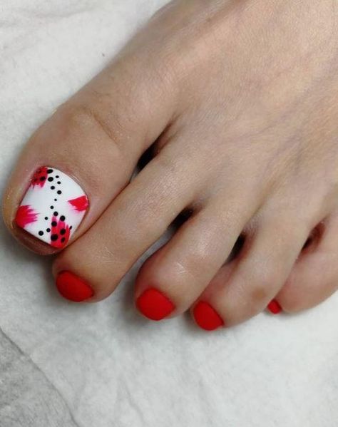 Cute Valentine's Toe Nails Designs Toenail Art Designs, Cute Pedicures, Pedicure Nail Designs, Pretty Toe Nails, Colorful Nail Designs, Pretty Nail Art, Toe Nail Designs, Toe Nail Art, Pedicure Nails