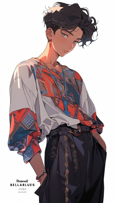 #BoldAndUnique #MenFashion #KoreanFashion #FashionArtwork #DistinctiveStyle Description: Delve into the bold and unique elements of Korean fashion for men, beautifully captured in this artistic illustration. Korean Fashion For Men, Artistic Illustration, Fashion For Men, Anime Monochrome, Guy Drawing, Hand Art Drawing, Manga Illustration, Handsome Anime Guys, Art Inspiration Drawing