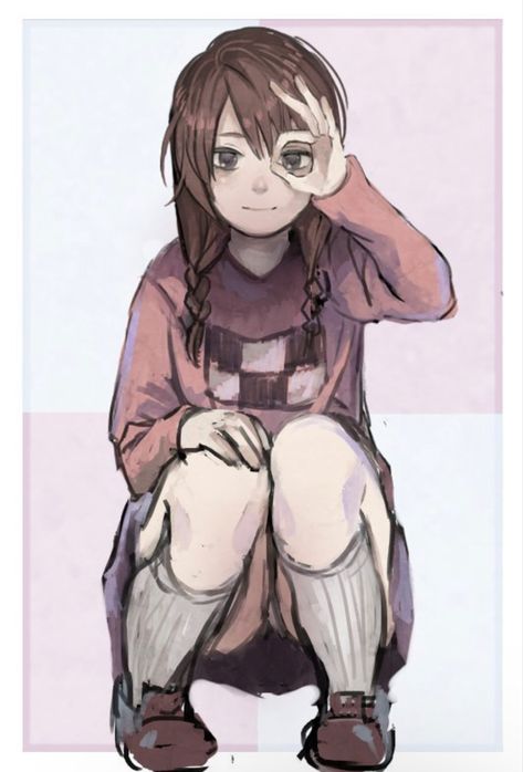 Monoe Yume Nikki Icon, Yume Nikki Art, Yume Nikki Fanart, Yume Nikki Icon, Yume Nikki Madotsuki, Yume 2kki, Yume Nikki, How To Draw Braids, Twin Braids