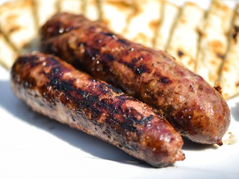 It's All in the Char: Orange and Leek Loukaniko (Greek Sausage) Greek Sausage, Curing Salt, Sausage Making, Kitchen Ingredients, Summer Cookout, Greek Beauty, Sausage Recipe, Dinner Club, Sausage Patty