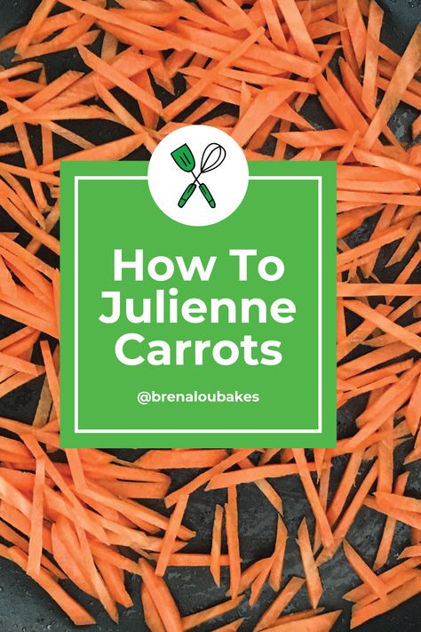 Julienne, or matchstick, carrots add beauty to any dish. Brenda saw an ingenious hack for beautiful julienned carrots on Instagram. The post was created and shared by Julia Davidson, of America’s Test Kitchen and Cooks Country. Lately she has been sharing a series of basic prep and cooking tips. When Julia shared this method, Brenda immediately tried it out and was amazed at the ease. How To Julienne Carrots, Low Cholesterol Recipes Dinner, Julienne Carrots, Carrots Side Dish, Cooks Country, Matchstick Carrots, Cholesterol Recipes, Chopping Vegetables, Julienned Carrots