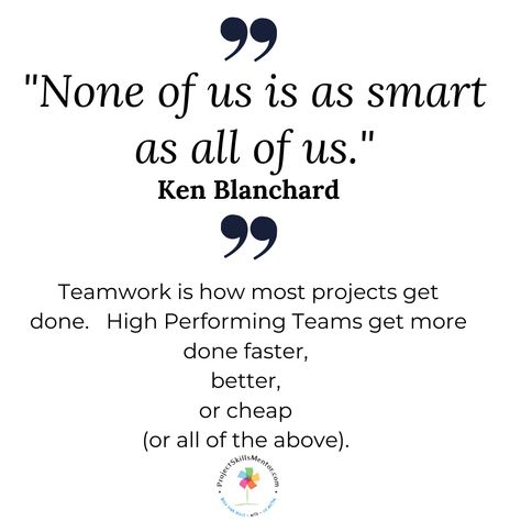 How to build a high performing project team. High Performing Teams, Management Skills Leadership, Team Performance, Team Quotes, Cowboy Quotes, Team Leadership, Engagement Tips, Team Goals, Communications Plan