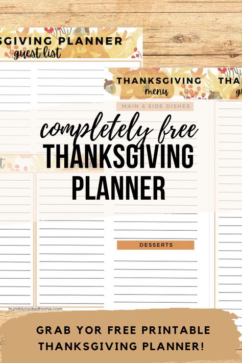 Grab your free printable thanksgiving planner to make the big day seamless! You'll get a Thanksgiving menu, Thanksgiving Shopping List, and more! Check out all of the delicious Thanksgiving recipes linked at the bottom of the post as well! #planner #free #printables #Thanksgiving #mealplanning Thanksgiving Grocery List Printable, Free Thanksgiving Planner, Thanksgiving Dinner Planner, Thanksgiving Menu List Printable, Thanksgiving Grocery List Free Printable, Thanksgiving Planner Printables Free, Thanksgiving Shopping List Printable, Thanksgiving Prep List, Thanksgiving Menu List