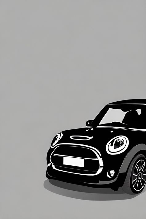 #mini #minicooper #wonder #cartoon Mini Cooper Painting, Mini Copper Aesthetics, Minicooper Mini Coopers, Mini Cooper Art, Mini Cooper Aesthetic, Mini Cooper Wallpaper, Mini Cooper Sport, Mini Morris, Mini Cooper Convertible