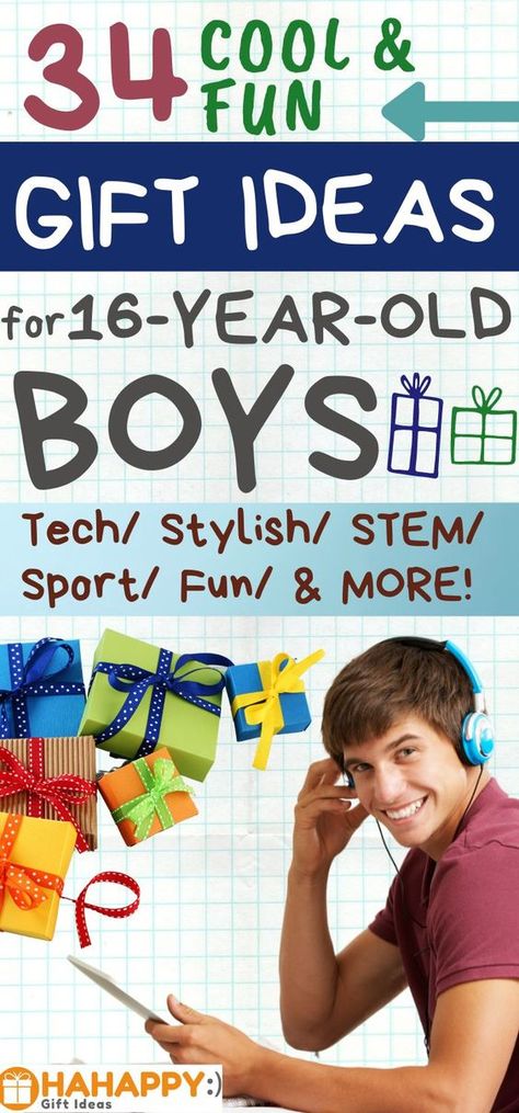 16th Boys Birthday Ideas, Sweet 16 For Boys, Boy 16th Birthday, Countdown Gifts, Sweet Sixteen Gifts, 17th Birthday Gifts, Tech Gadget, Presents For Boys, Sweet 16 Gifts