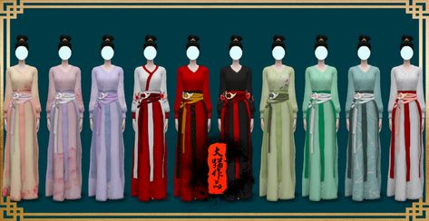 DA-MAO SIMS are creating SIMS4CC | Patreon Sims 4 Chinese Cc Maxis Match, Sims 4 Chinese Dress, Sims 4 Traditional Chinese Cc, Sims 4 Chinese Clothes, Sims 4 Hanfu, Sims4cc Patreon, Sims 4 Chinese Cc, Ts4 Medieval, Alpha Sims