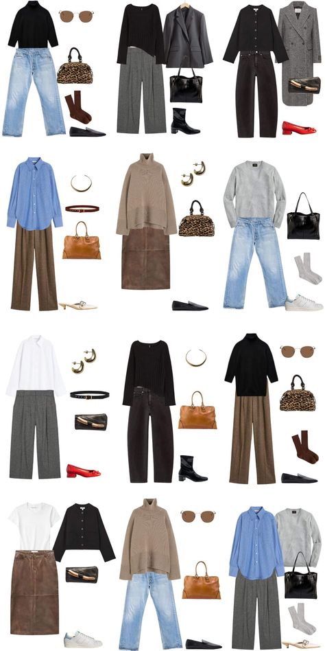 A 15 Piece Modern 90s Minimalist Capsule Wardrobe - livelovesara Capsule Wardrobe Outfit Ideas, 90s Home Decor, 90s Minimalism, 90s Home, Minimal Wardrobe, Wardrobe Sets, Capsule Wardrobe Outfits, Minimalist Capsule Wardrobe, Relaxed Outfit