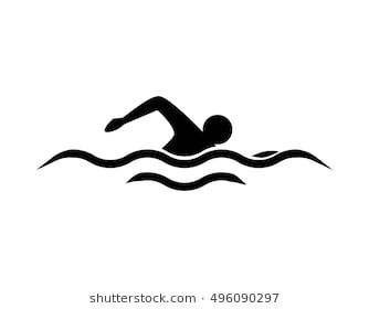 Isolated swim icon. Black silhouette of man swimming in the waves. Concept of swimming pool, summer competition and more. Swim Drawing, Swimming Silhouette, Swim Icon, Swimming Drawing, Jungle Coloring Pages, Swim Logo, Swimming Art, Iron Man Tattoo, Swimming Tattoo