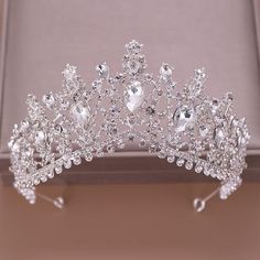 Quince Crowns, Quince Crown, Quinceanera Jewelry, Quinceanera Tiaras, Quinceanera Crown, Crystal Princess, Crystal Crown Tiaras, Tiara Accessories, Crown Aesthetic