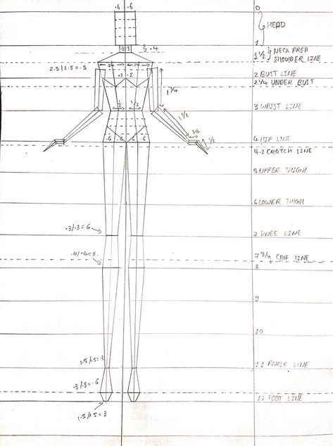 6 Head Figure Drawing, 12 Head Fashion Illustration, Eight Head Theory Drawing, Croquis Measurements, Head Theory Illustration, Crocky Drawings Poses, 12 Head Croquis Fashion Figures, Model Croquis, Male Croquis