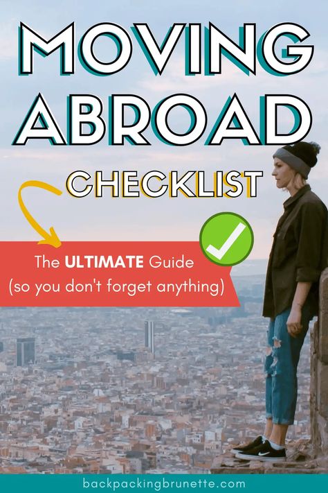 Prepare For Moving, Travel Bucket List Ideas, Moving To Another Country, Abroad Packing List, Teaching Abroad, Moving Countries, Learn Swedish, Teaching English Abroad, Moving Abroad