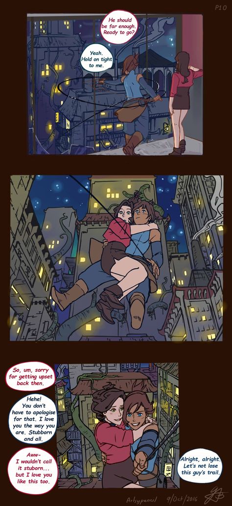 Korra X Asami Comics, Asami And Korra, Kora And Asami, Korra X Asami, Korra Comic, Korra And Asami, Short Comic, Avatar Korra, Avatar Funny