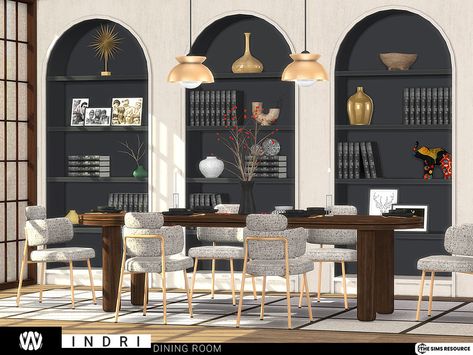 Sims4 Cc Furniture Dining Room, Sims 4 Bonfire Cc, Sims 4 Cc Dining Room Clutter, The Sims 4 Dining Room Cc, Sims 4 Dine Out Cc, Sims Dining Room Ideas, Sims 4 Dining Cc, Sims 4 Cc Dining Table, Sims 4 Dining Room Cc