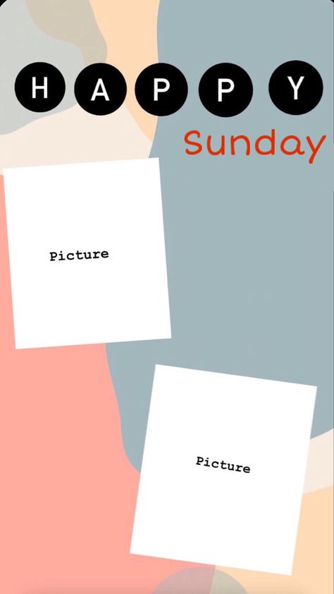 Sunday Pictures Instagram, Sunday Instagram Story, Sunday Pictures, Digital Marketing Quotes, Flowers Quotes, Story Aesthetic, Good Morning Flowers Quotes, Collage Template, Template Instagram