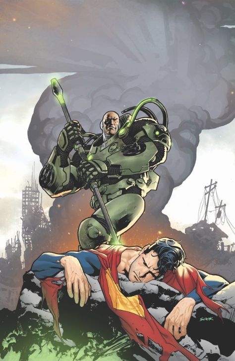 DC Universe Online Legends # 1 Dc Universe Online, Comic Book Villains, Mike Mignola, Superman Art, Comic Villains, Dc Comic Books, Dc Villains, Lex Luthor, Bd Comics