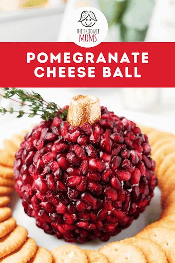 Pomegranate Cheese Ball Recipes, Pomegranate Cheese Ball, Holiday Party Spread, Cheeseball Recipes, Ball Looks, Pomegranate Recipes, Christmas Cheese, Festive Appetizers, Party Spread