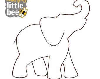 The elephant outline ideas on easy elephant jpg Elephant Cut Out, Elephant Template, Elephant Outline, Animal Outline, Elephant Silhouette, Elephant Quilt, Animal Templates, Outline Images, Bean Stitch