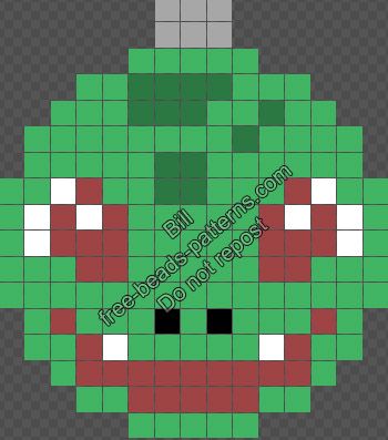 Bulbasaur Christmas Ball made with Hama Beads Perler free pattern Bulbasaur Christmas, Hama Beads Christmas, Pokemon Christmas, Beads Perler, Pokemon Perler, Pokemon Perler Beads, Beads Christmas, Pixel Beads, Beads Patterns