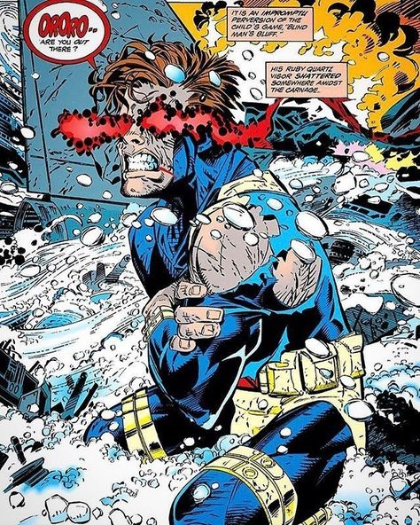 Robert Marzullo, Dan Milligan, Cyclops Comic, 90s Comics, Cyclops X Men, Scott Summers, Venom Comics, Men Art, Marvel Characters Art