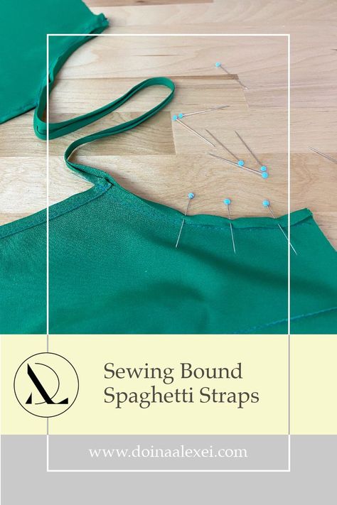 Diy Spaghetti Strap Top, Unique Sewing Patterns, Sewing Hats, Shirt Tutorial, Sewing Binding, Beginner Sewing Patterns, How To Wear Leggings, Sewing Clothes Women, Sewing Essentials