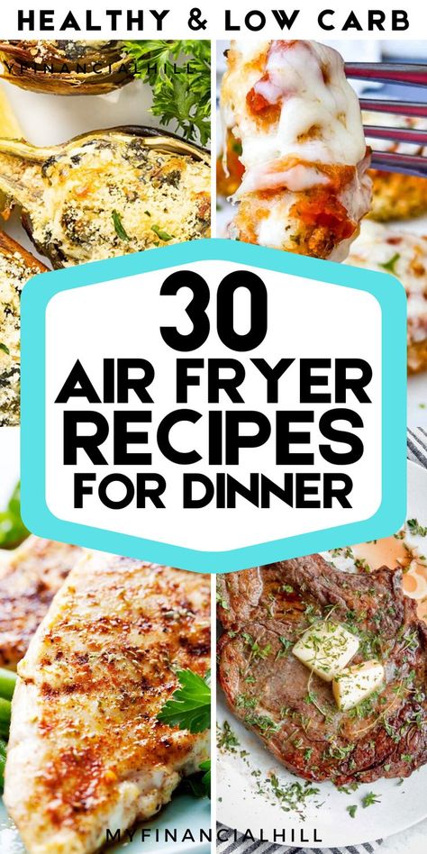 Delicious Air Fryer Recipes, Air Fryer Dinner, The Best Air Fryer, Best Air Fryer, Air Fried Food, Air Fryer Oven Recipes, Air Fry Recipes, Air Fryer Dinner Recipes, Air Fryer Healthy