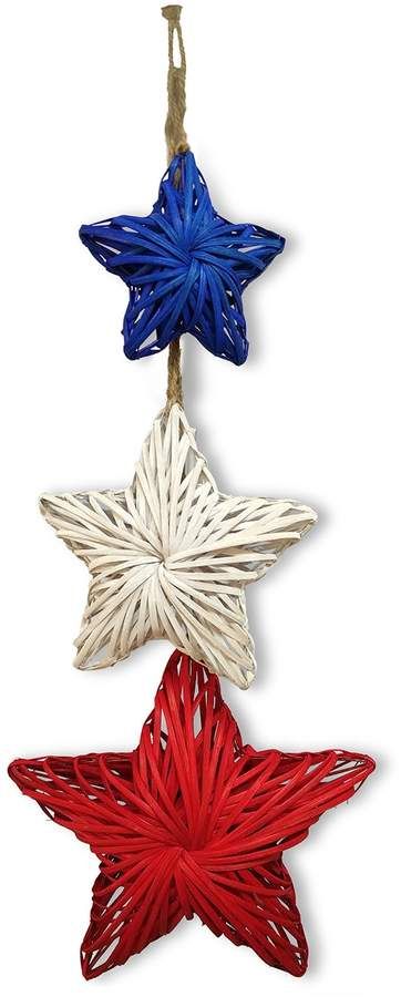 Celebrate Americana Together Patriotic Wicker Star Wall Decor Star Wall Decor, Stars Wall Decor, July Decor, Patriotic Party, 4th Of July Decorations, Patriotic Holidays, Diy Travel, Presidents Day, Star Wall