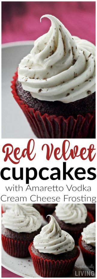 Vodka Desserts, Booze Cupcakes, Amaretto Cupcakes, Drunken Cupcakes, Alcohol Infused Cupcakes, Frost Cupcakes, Cocktail Cupcakes, Infused Cupcakes, Cake Mix Cupcakes