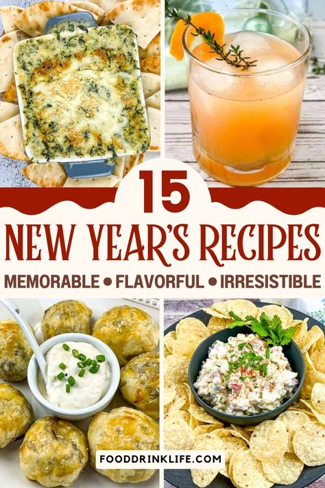 Winter is the perfect time to host a cozy New Year's Eve party, and these flavorful recipes will ensure your guests rave about your celebration long after it's over. This collection offers something for every palate, from hearty dishes to decadent desserts. Click the link to explore the best winter New Year's recipes to elevate your gathering! Cold Corn Dip, Beef Wellington Bites, New Years Day Meal, New Year Day, New Years Eve Day, New Year's Eve Recipes, Snack Board, Beef Wellington, Snack Table